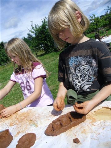 Camp dep St-Jean-Le-Blanc -Ferme d�Escure- du 3 au 18 Aout