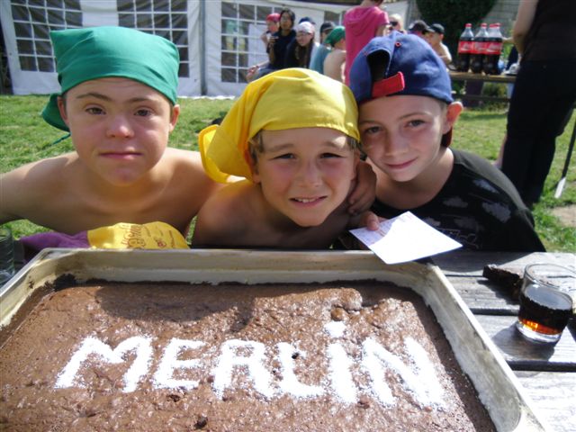 Camp dep St-Jean-Le-Blanc -Ferme d�Escure- du 3 au 18 Aout