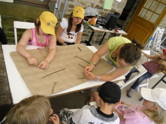 Camp dep St-Jean-Le-Blanc -Ferme d�Escure- du 3 au 18 Aout