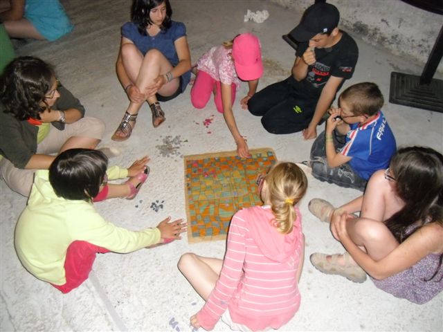 Camp dep St-Jean-Le-Blanc -Ferme d�Escure- du 3 au 18 Aout