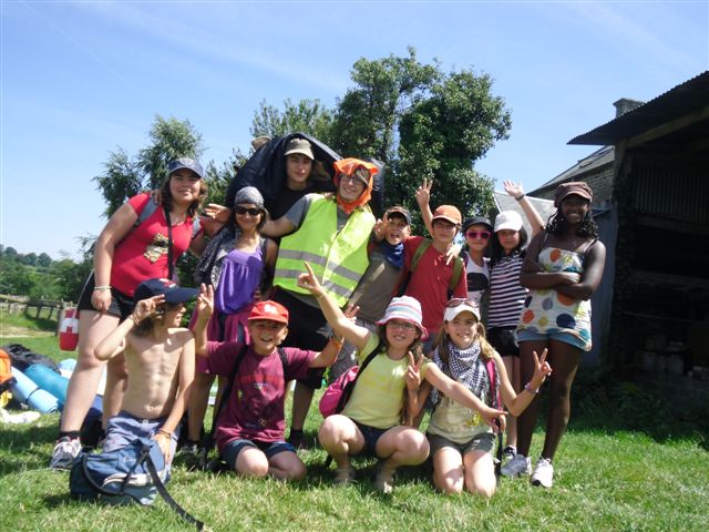 Camp dep St-Jean-Le-Blanc -Ferme d�Escure- du 3 au 18 Aout