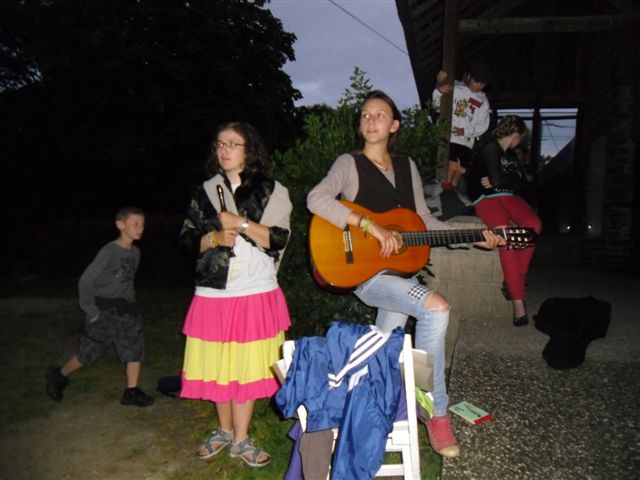 Camp dep St-Jean-Le-Blanc -Ferme d�Escure- du 3 au 18 Aout