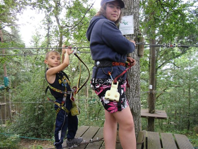 Camp dep St-Jean-Le-Blanc -Ferme d�Escure- du 3 au 18 Aout