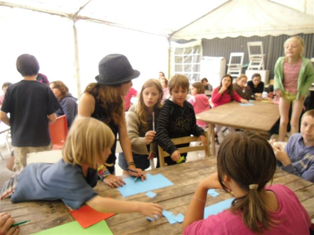 Camp dep St-Jean-Le-Blanc -Ferme d�Escure- du 3 au 18 Aout