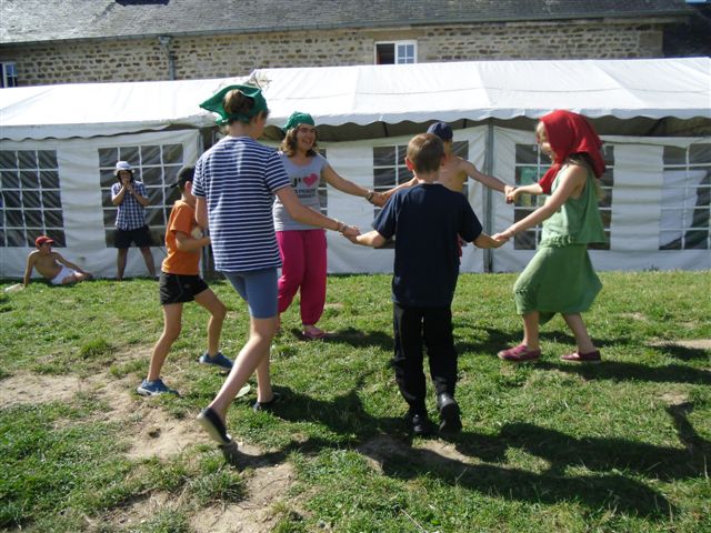 Camp dep St-Jean-Le-Blanc -Ferme d�Escure- du 3 au 18 Aout