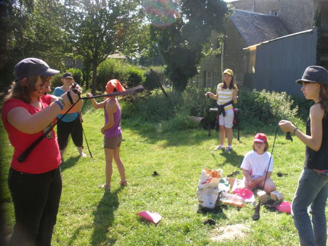 Camp dep St-Jean-Le-Blanc -Ferme d�Escure- du 3 au 18 Aout