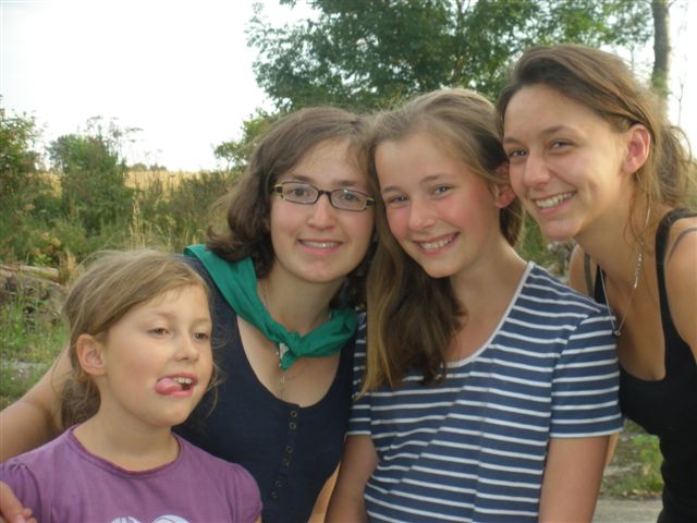 Camp dep St-Jean-Le-Blanc -Ferme d�Escure- du 3 au 18 Aout