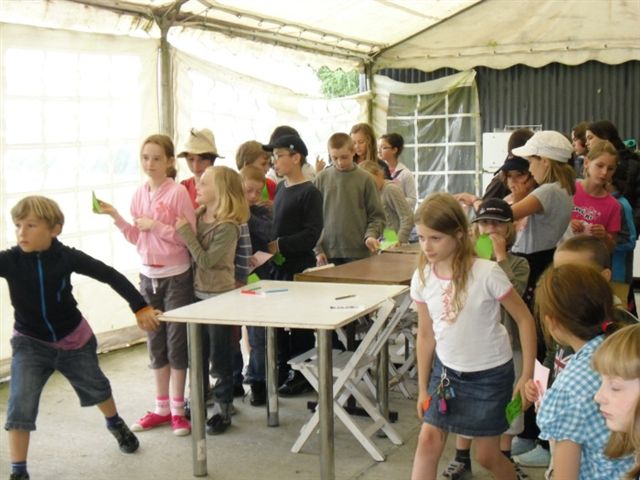 Camp dep St-Jean-Le-Blanc -Ferme d�Escure- du 3 au 18 Aout
