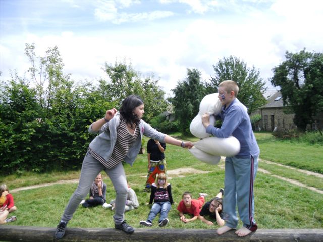Camp dep St-Jean-Le-Blanc -Ferme d�Escure- du 3 au 18 Aout