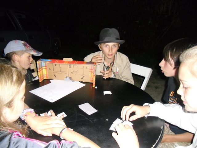 Camp dep St-Jean-Le-Blanc -Ferme d�Escure- du 3 au 18 Aout