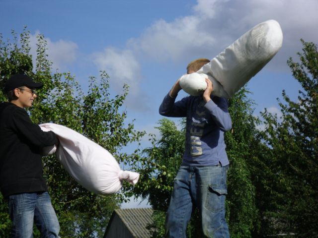 Camp dep St-Jean-Le-Blanc -Ferme d�Escure- du 3 au 18 Aout