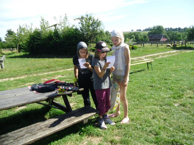 Camp dep St-Jean-Le-Blanc -Ferme d�Escure- du 3 au 18 Aout