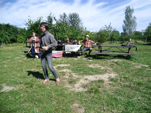 Camp dep St-Jean-Le-Blanc -Ferme d�Escure- du 3 au 18 Aout