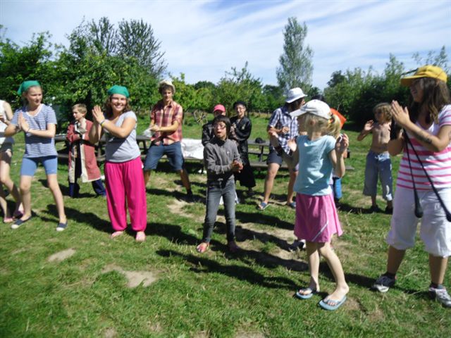Camp dep St-Jean-Le-Blanc -Ferme d�Escure- du 3 au 18 Aout