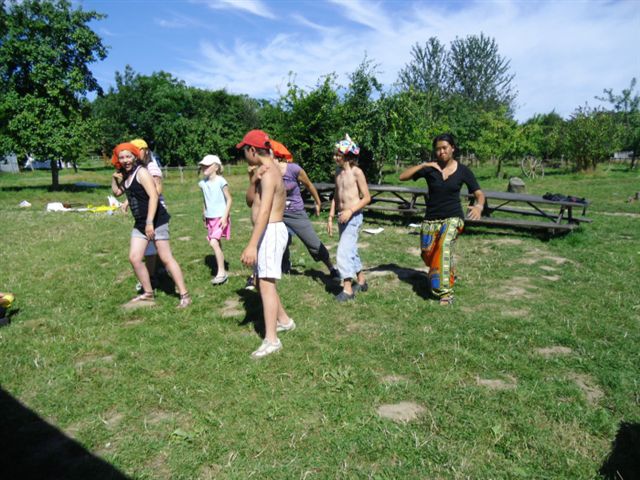 Camp dep St-Jean-Le-Blanc -Ferme d�Escure- du 3 au 18 Aout