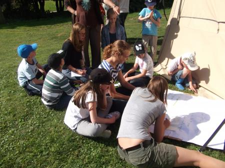 Mini-camp de Duisans, 3 jours fin ao�t, 29 enfants