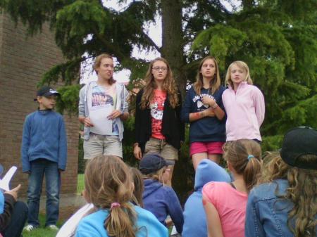Mini-camp de Duisans, 3 jours fin ao�t, 29 enfants